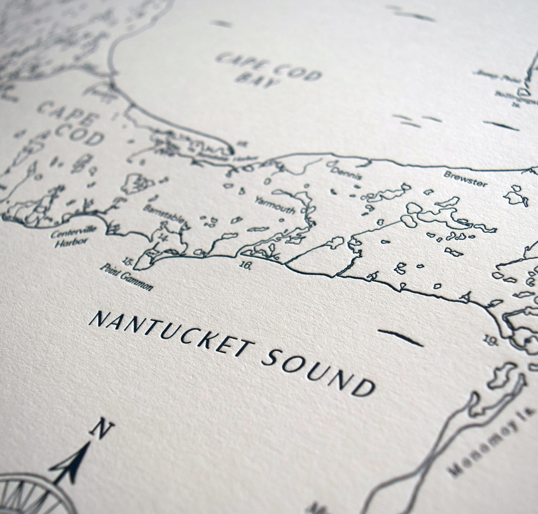 Cape Cod, Massachusetts Map