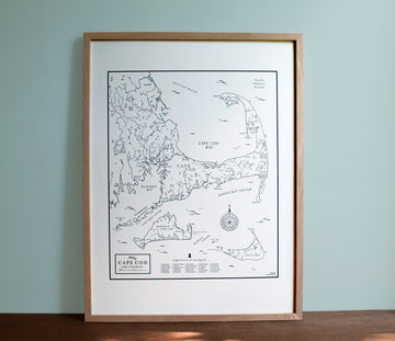 Cape Cod, Massachusetts Map