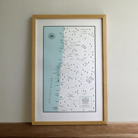 Central Oregon Coast Map