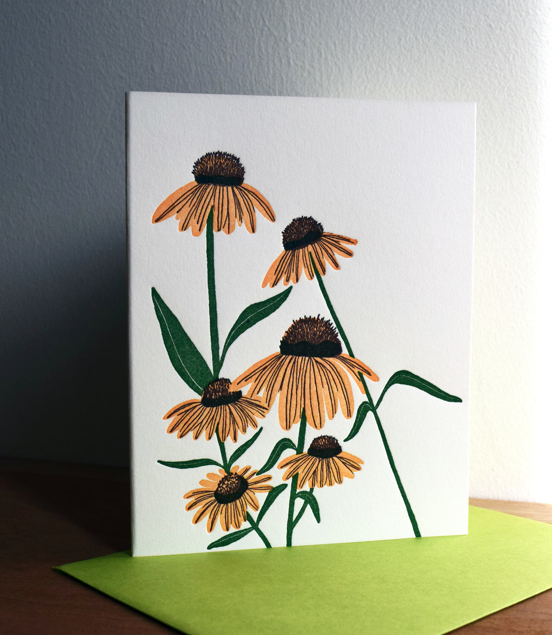 Echinacea Flower Card