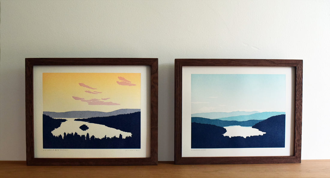 Emerald Bay Sunset Print