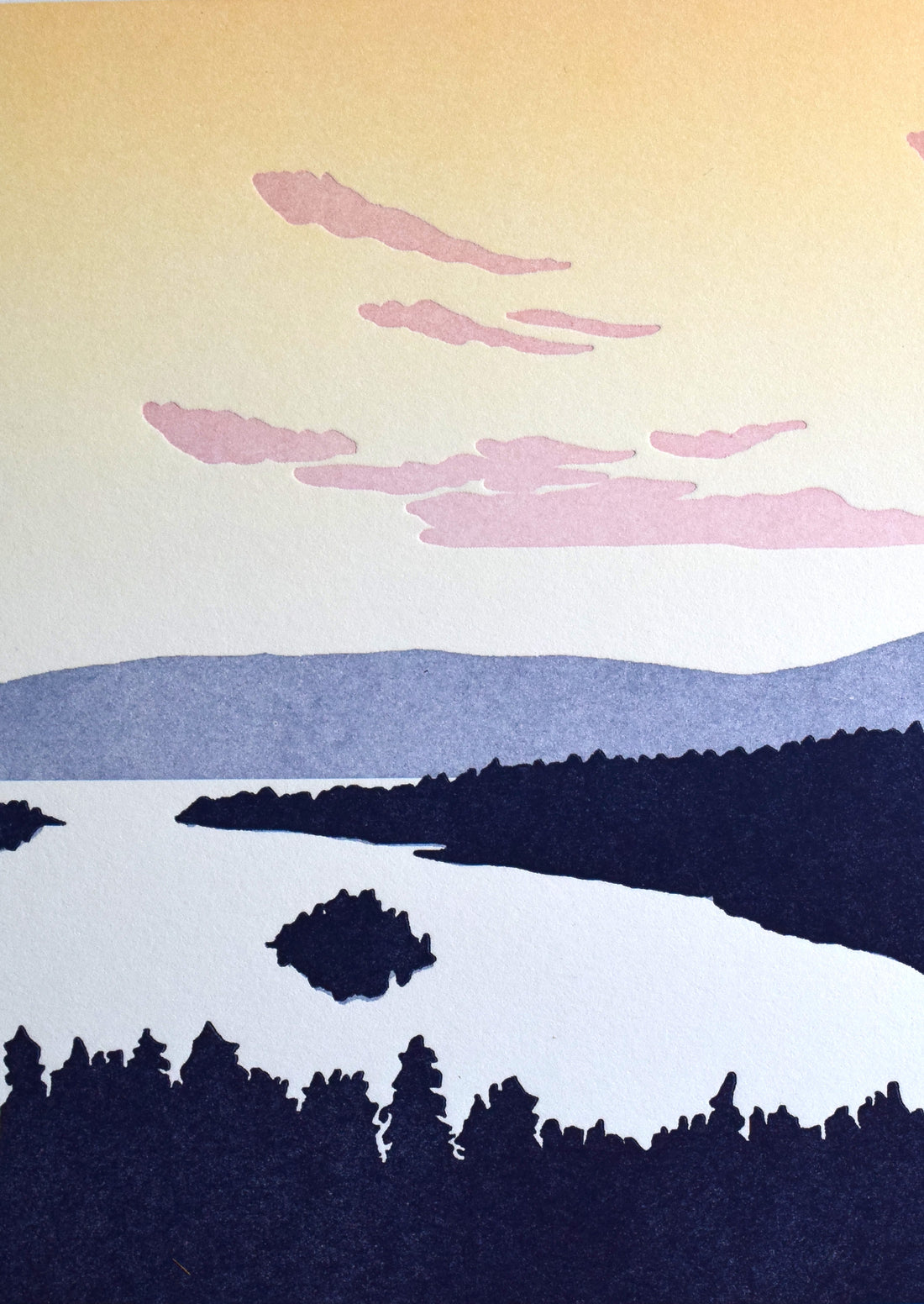 Emerald Bay Sunset Print