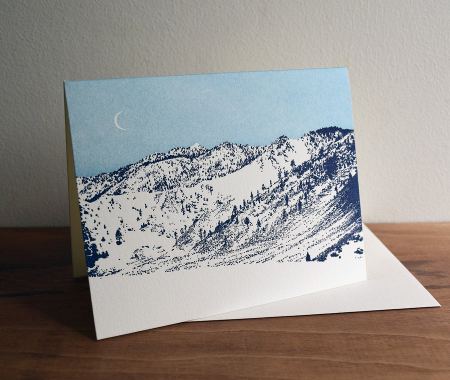 Snow Pack, 4 Holiday Cards