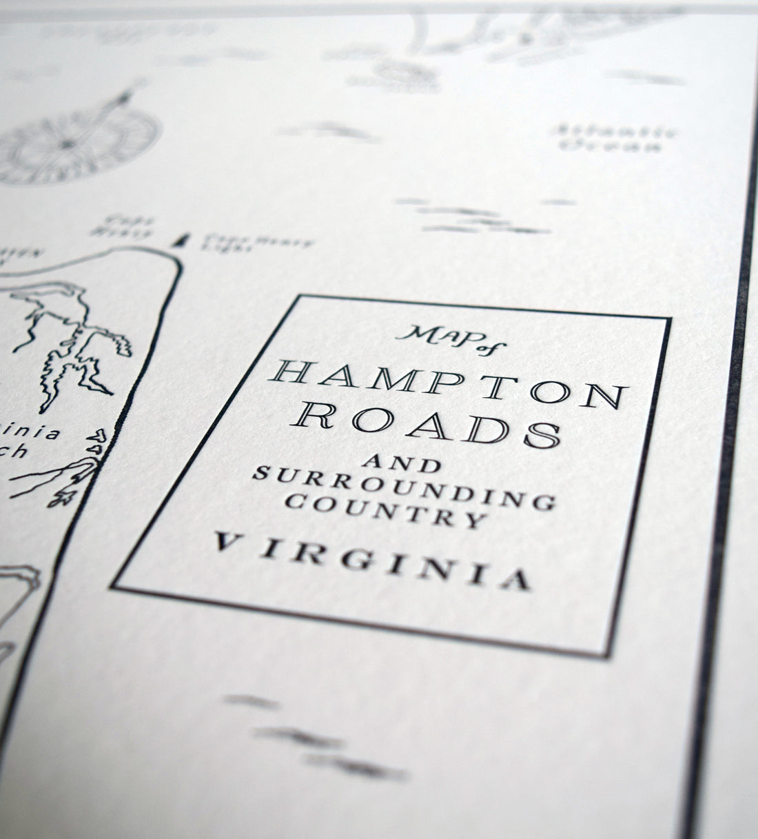 Hampton Roads, Virginia Map