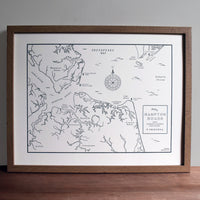 Hampton Roads, Virginia Map