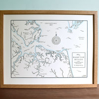 Hampton Roads, Virginia Map