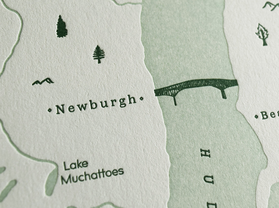 Hudson Highlands, New York Map