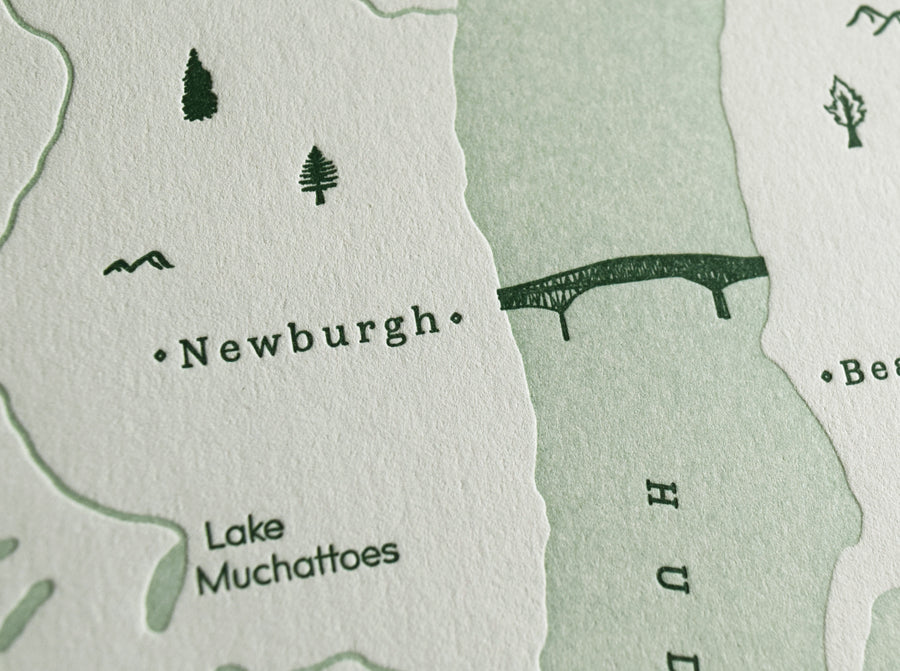 Hudson Highlands, New York Map
