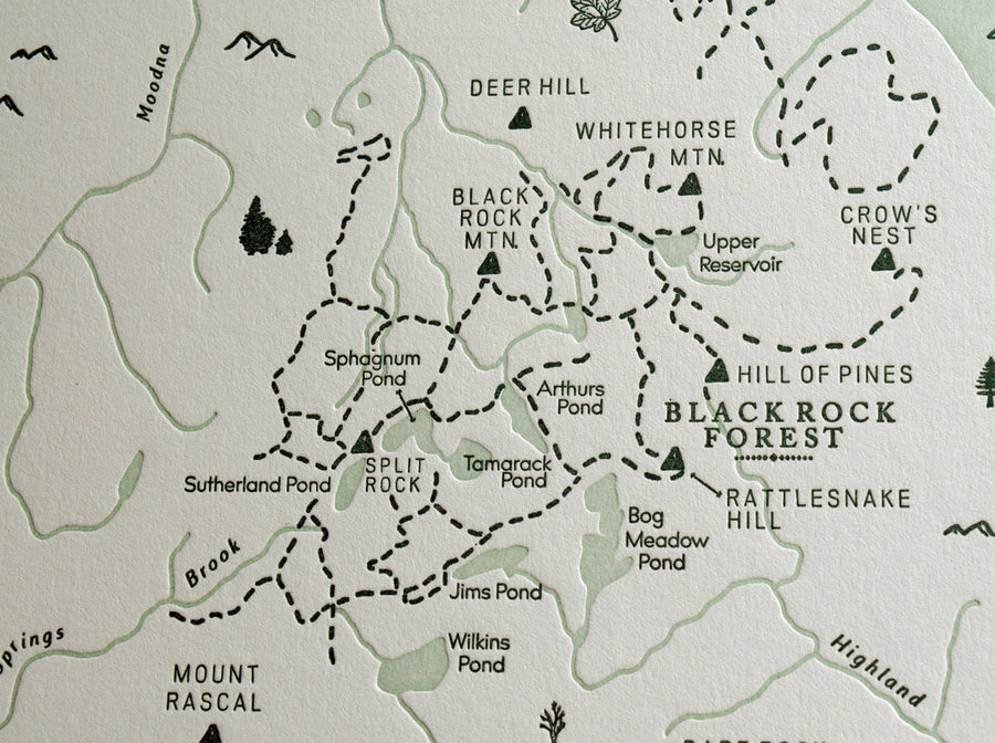 Hudson Highlands, New York Map