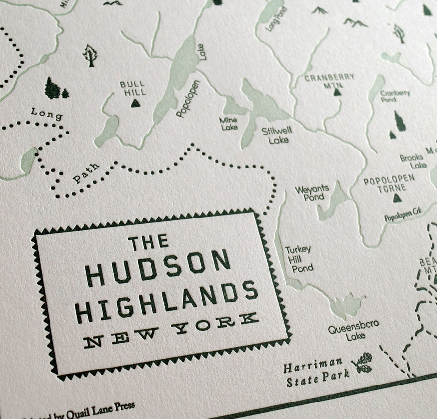 Hudson Highlands, New York Map