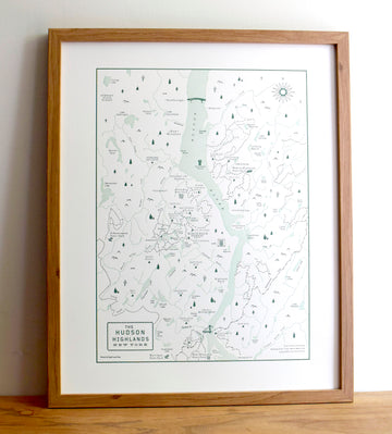 Hudson Highlands, New York Map