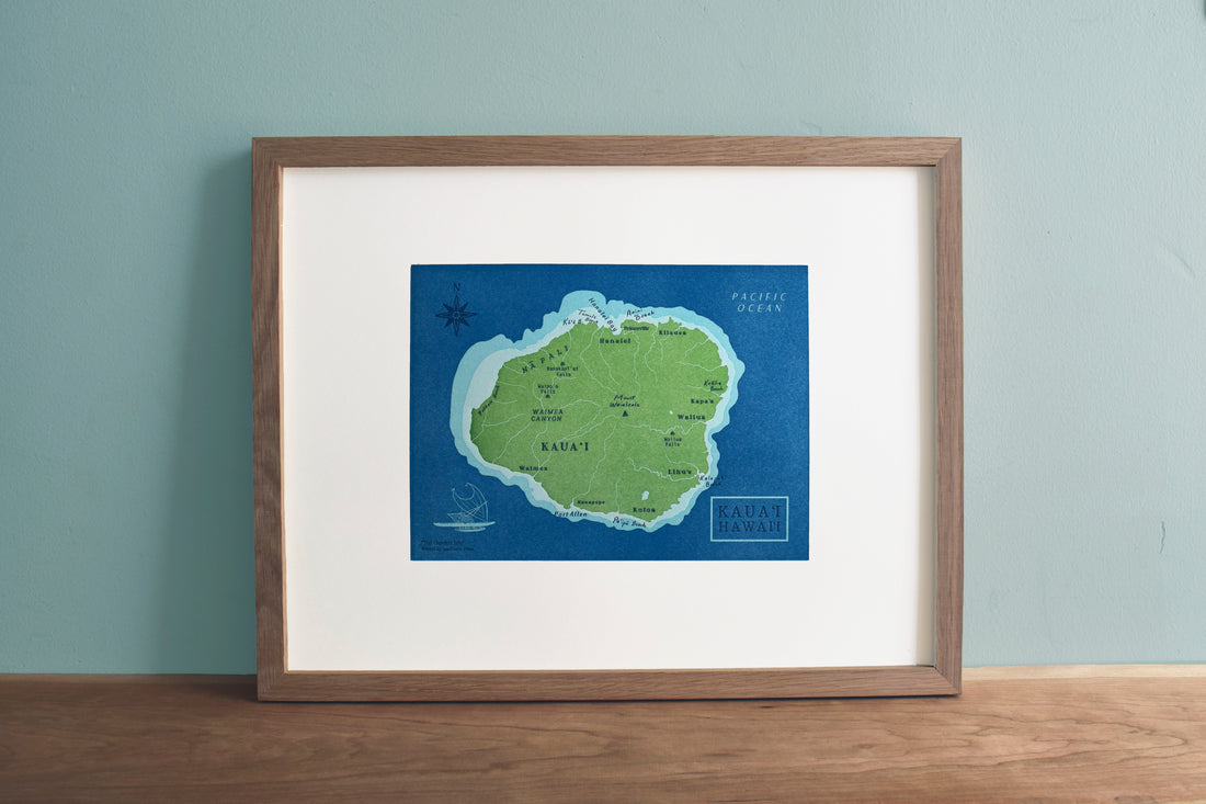 Kauai, Hawaii, Map