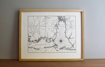 Mobile Bay, Alabama Map