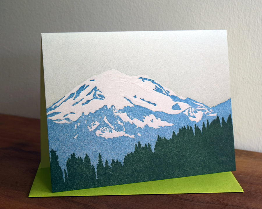 Mount Rainier, Summertime Card