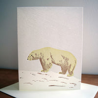 Polar Bear Card