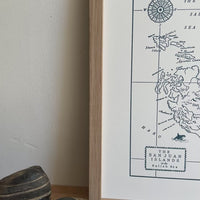 San Juan Islands, Washington Map