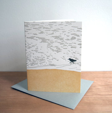 Seashore Sandpiper Card