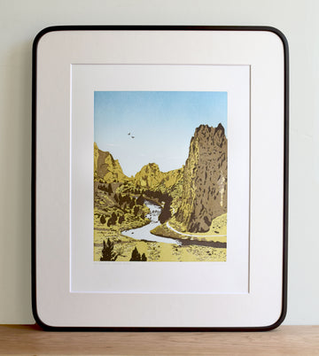 Beholden, Smith Rock Print