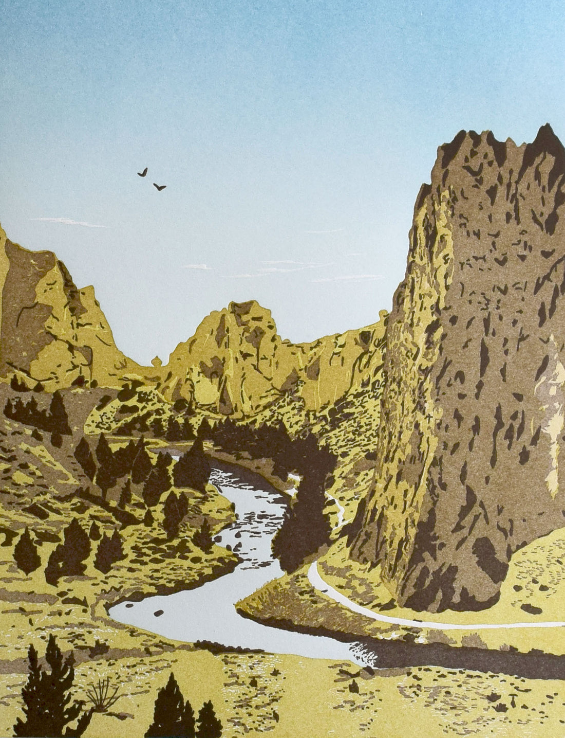 Beholden, Smith Rock Print