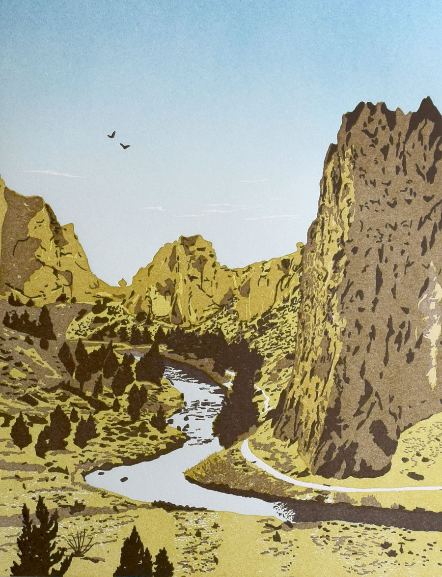 Beholden, Smith Rock Print