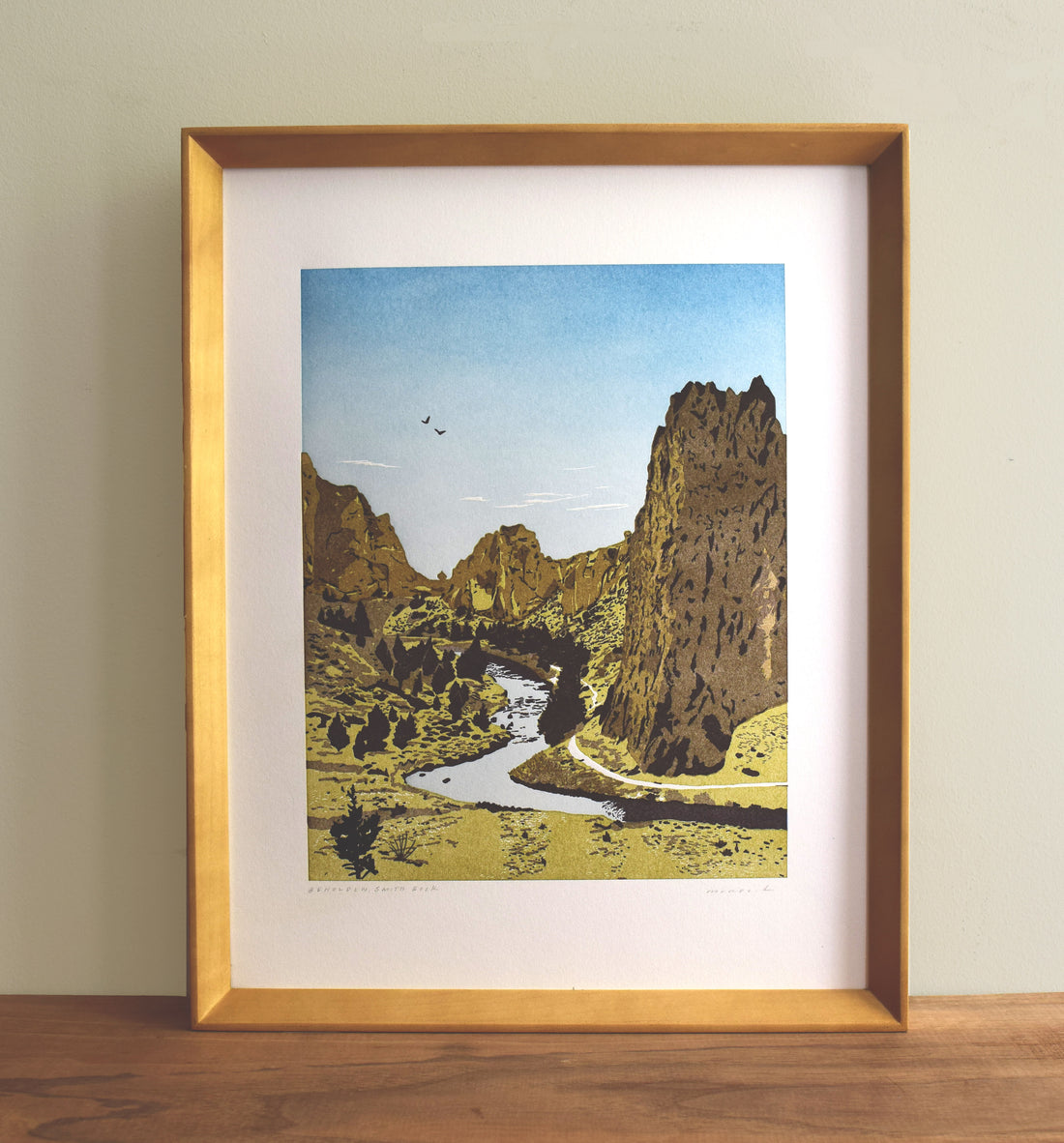 Beholden, Smith Rock Print
