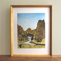 Beholden, Smith Rock Print