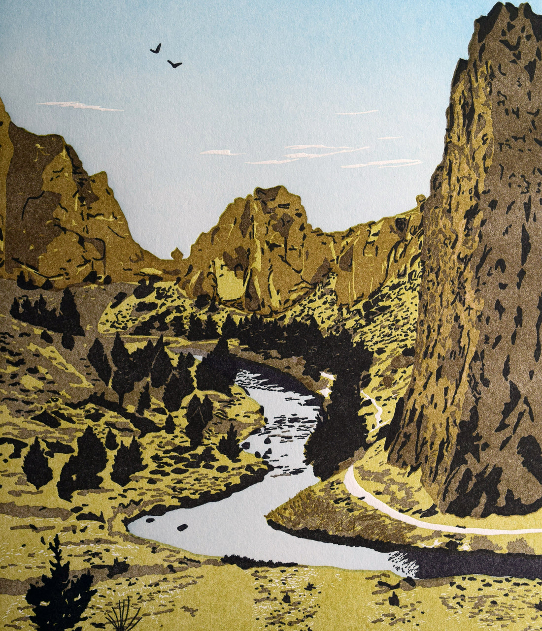 Beholden, Smith Rock Print