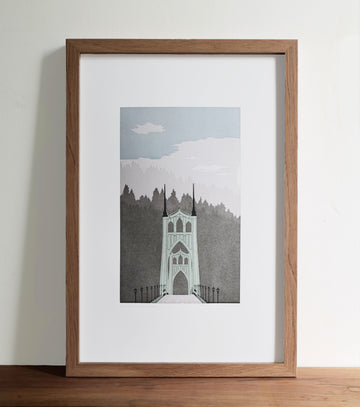 St Johns Bridge Print