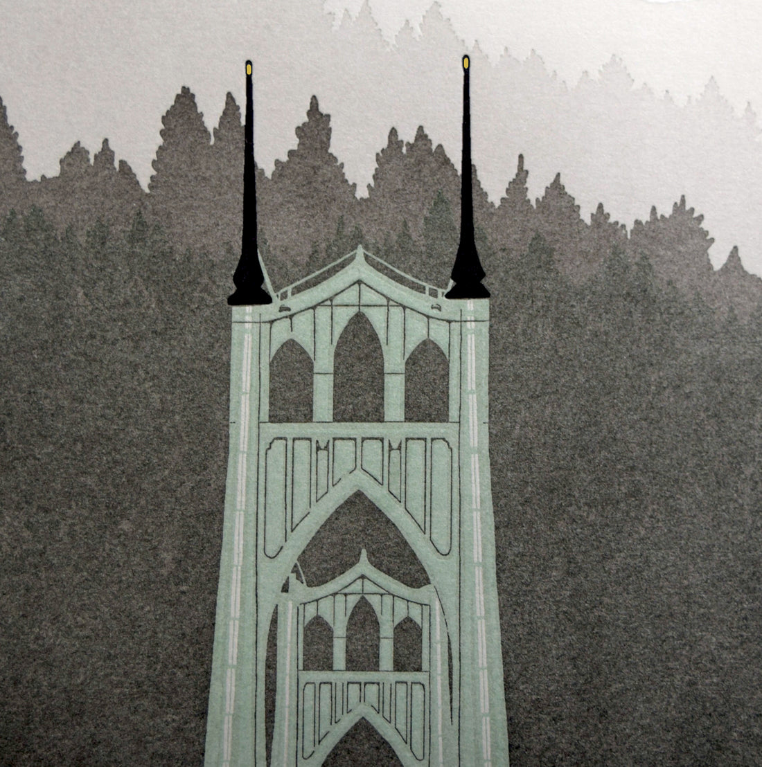 St Johns Bridge Print