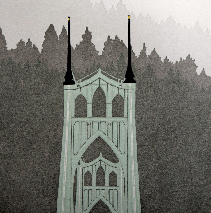 St Johns Bridge Print