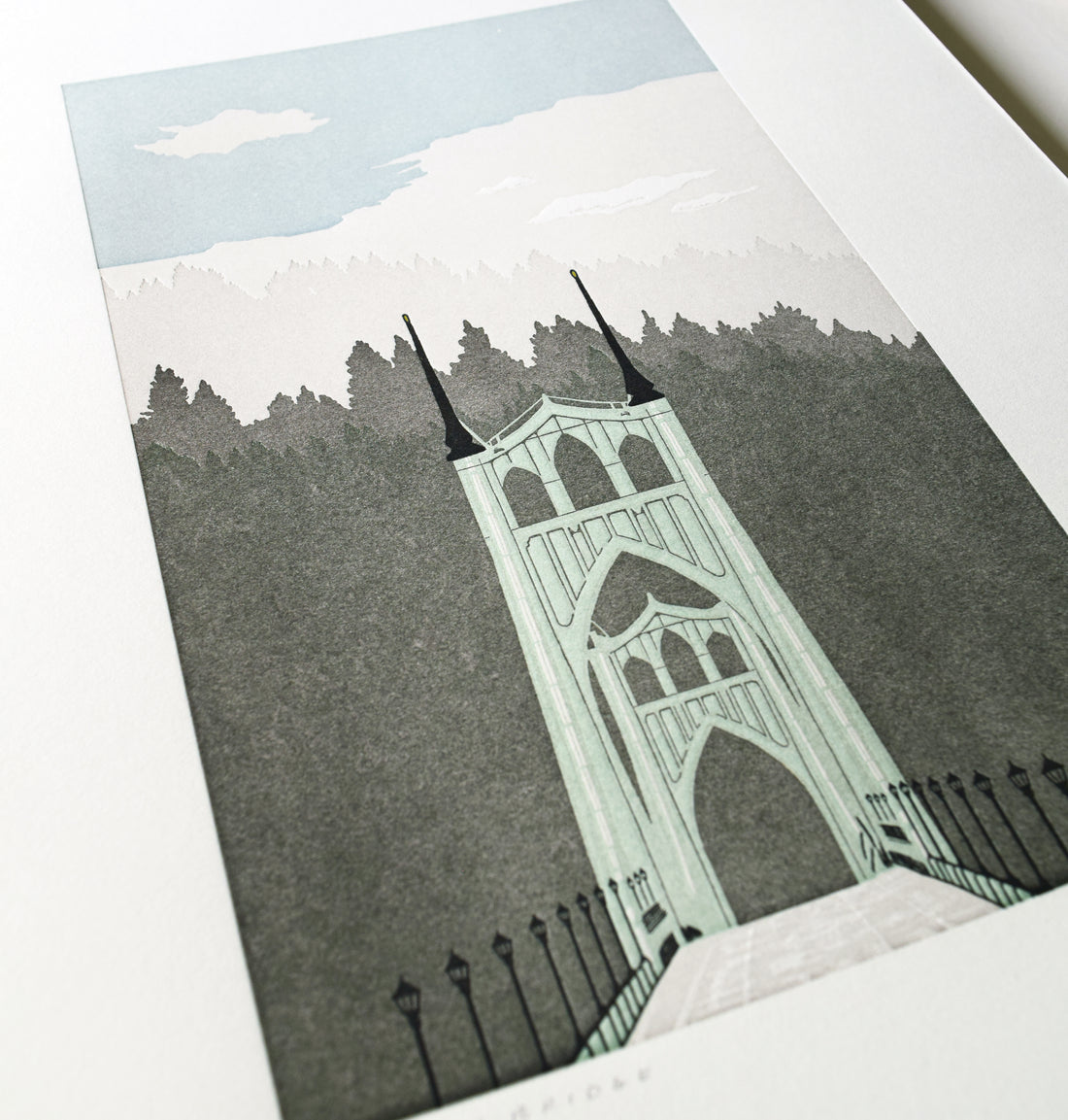 St Johns Bridge Print
