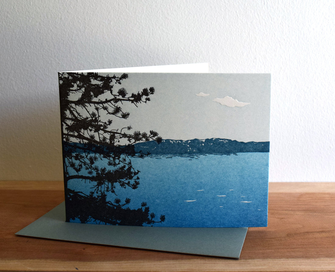 West Shore, Lake Tahoe Card