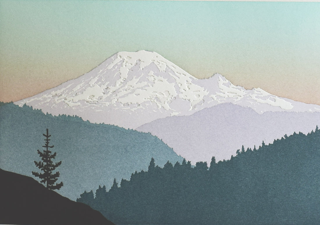 Tahoma, Mt Rainier Print