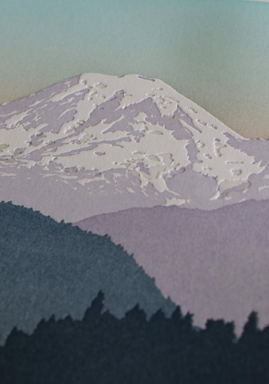 Tahoma, Mt Rainier Print