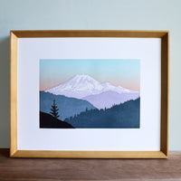Tahoma, Mt Rainier Print
