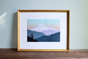 Tahoma, Mt Rainier Print
