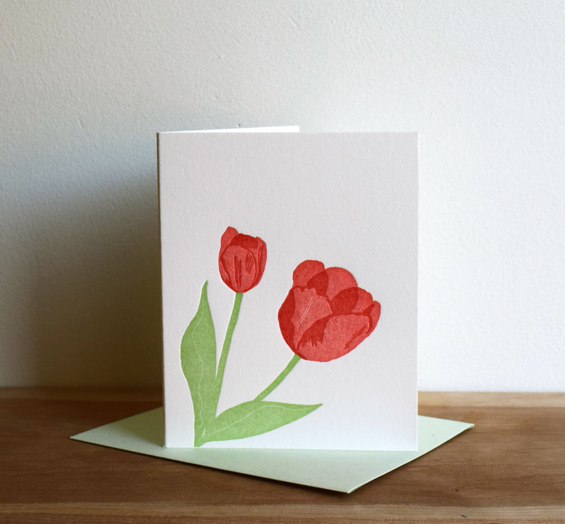 Tulips Card