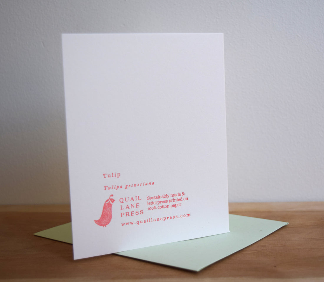 Tulips Card