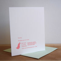 Tulips Card