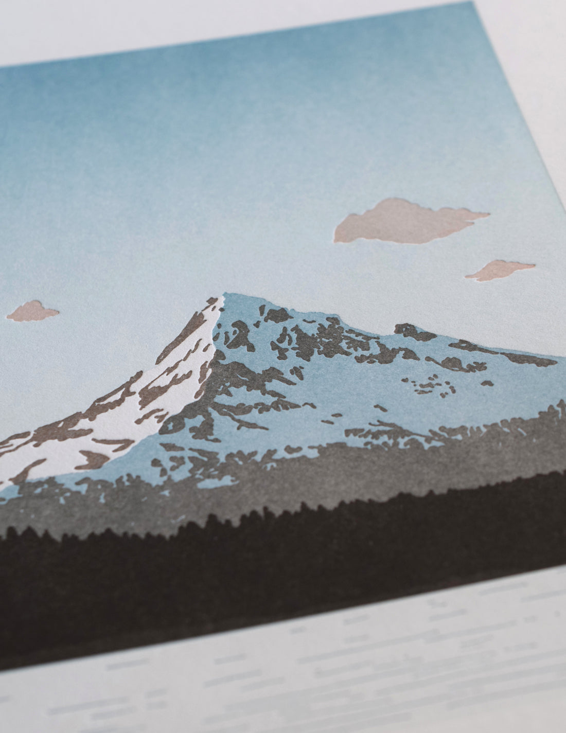 Wy'East (Mount Hood) from Lost Lake Print