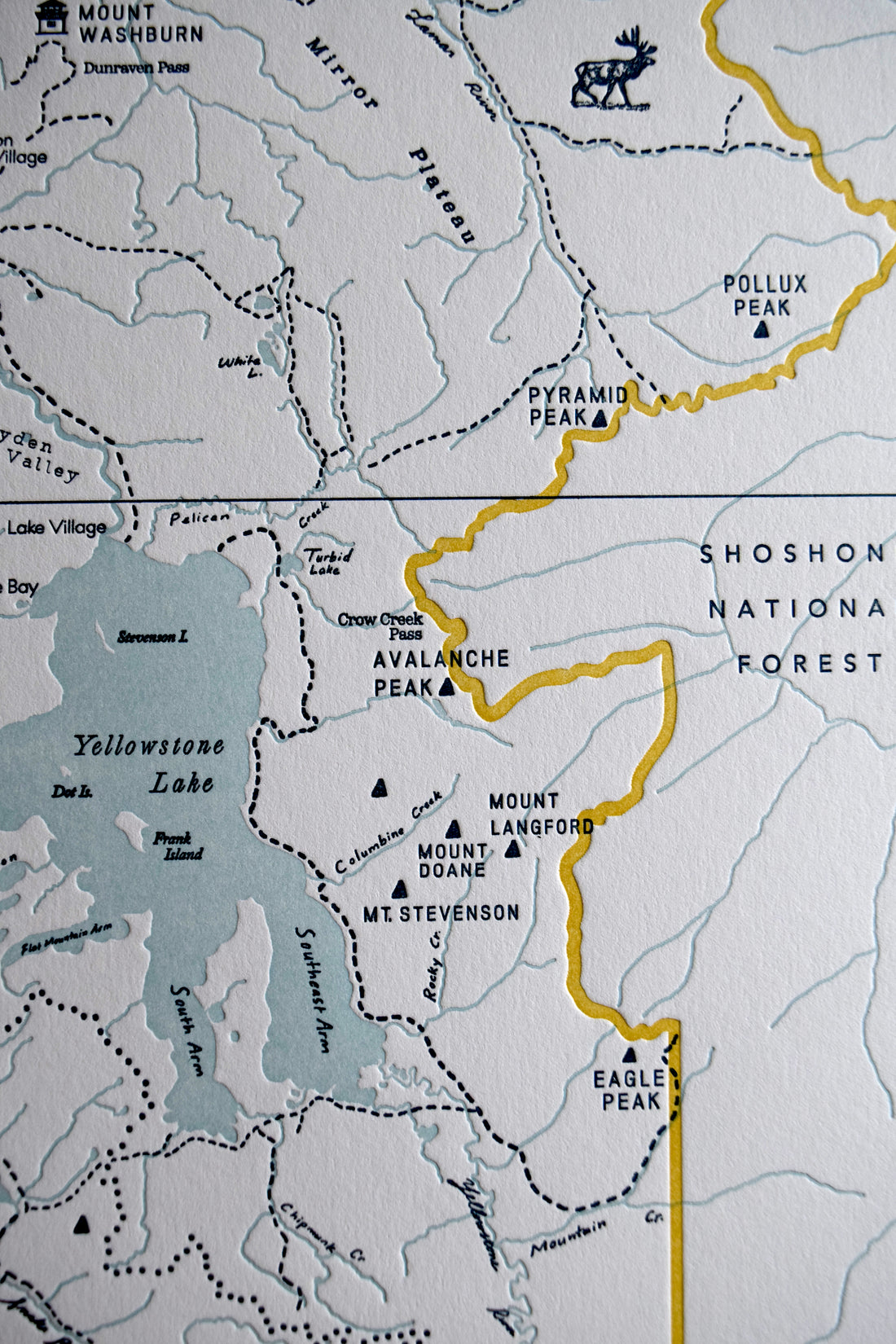 Yellowstone National Park Map