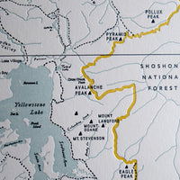 Yellowstone National Park Map