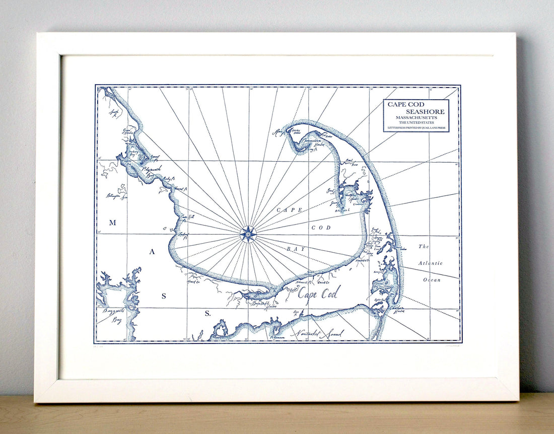 Cape Cod, Massachusetts Map
