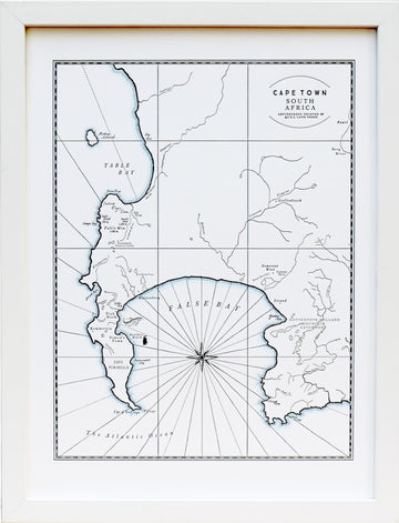 Cape Town, South Africa Map