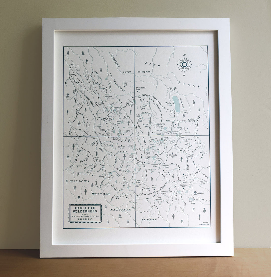 Wallowa Whitman National Forest Map