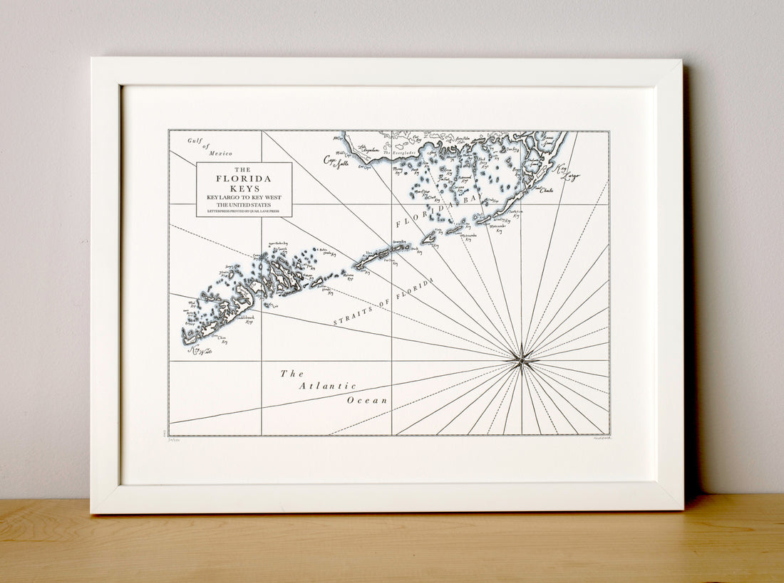Framed art print Florida Keys