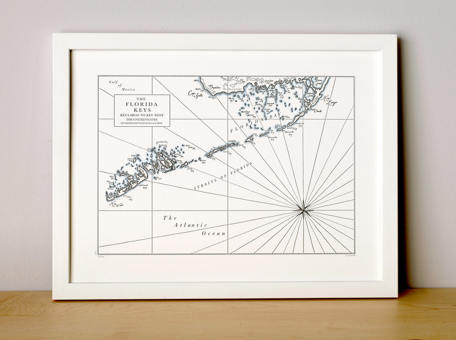 Framed art print Florida Keys