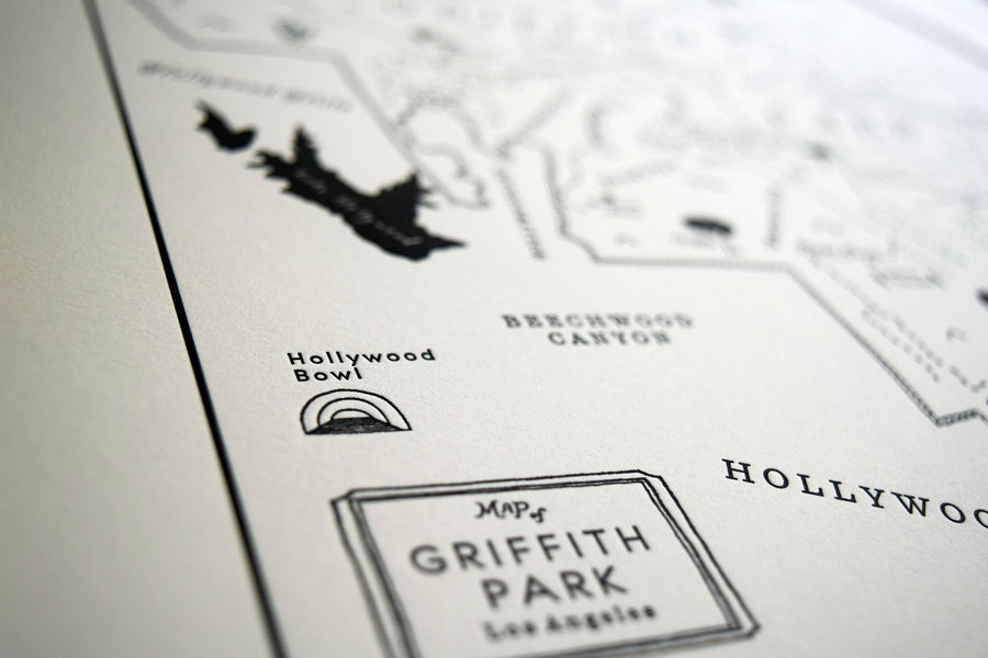 Hollywood Bowl Griffith Park LA California wallart