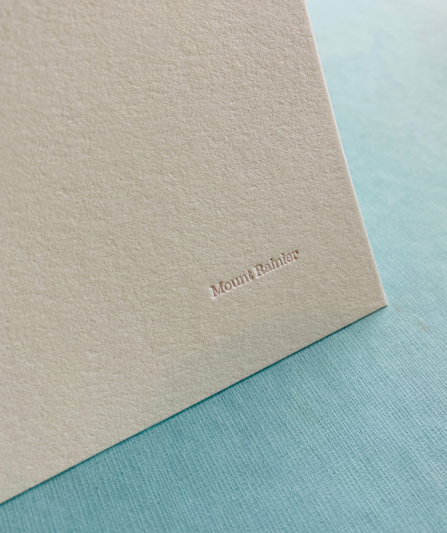 Mount Rainier, Sunrise Side Card
