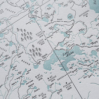 Desolation Wilderness Lake Tahoe Map